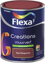 Flexa Creations - Muurverf Extra Mat - Red Elegance - 1 liter