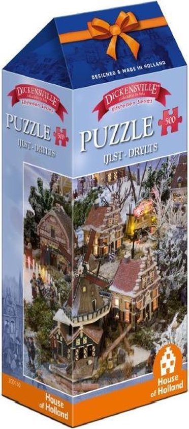 Dickensville Elfsteden Puzzel - IJlst, 500st.