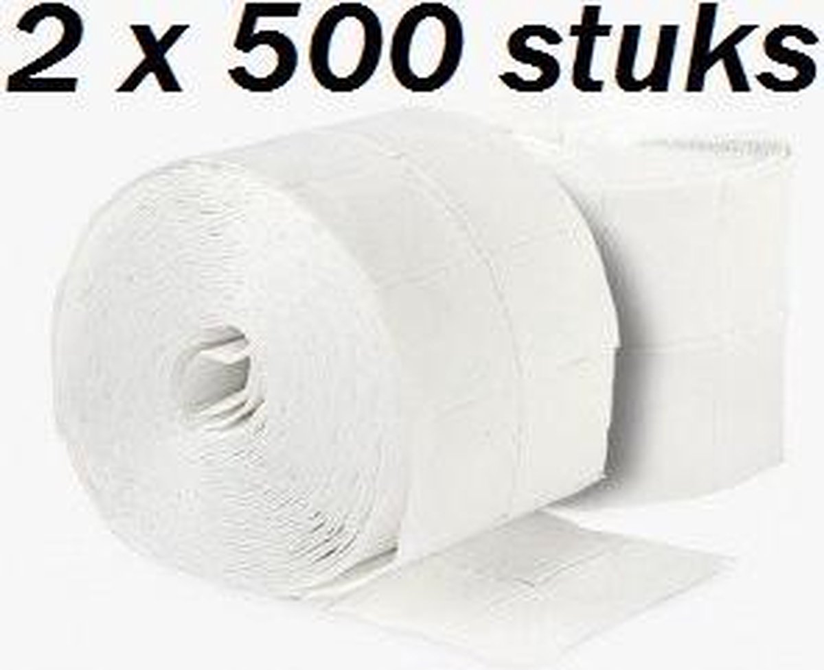 2 x 500 stuks Celstofdeppers