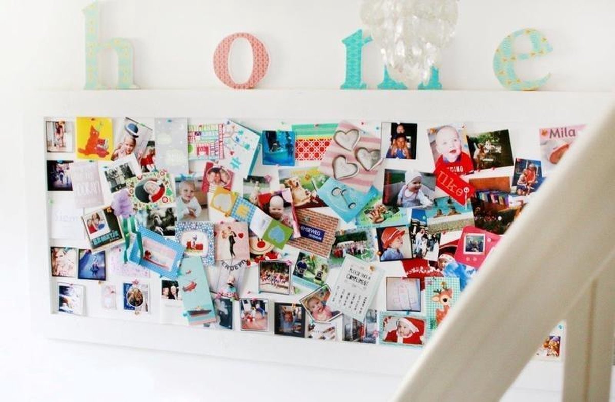 Lightomorrow Groot Vilten Prikbord – 90x118 Cm – Frameloos – Groen – Met Klittenband En 20 Spelden – Voor Foto's, Planning En Creatieve Muren