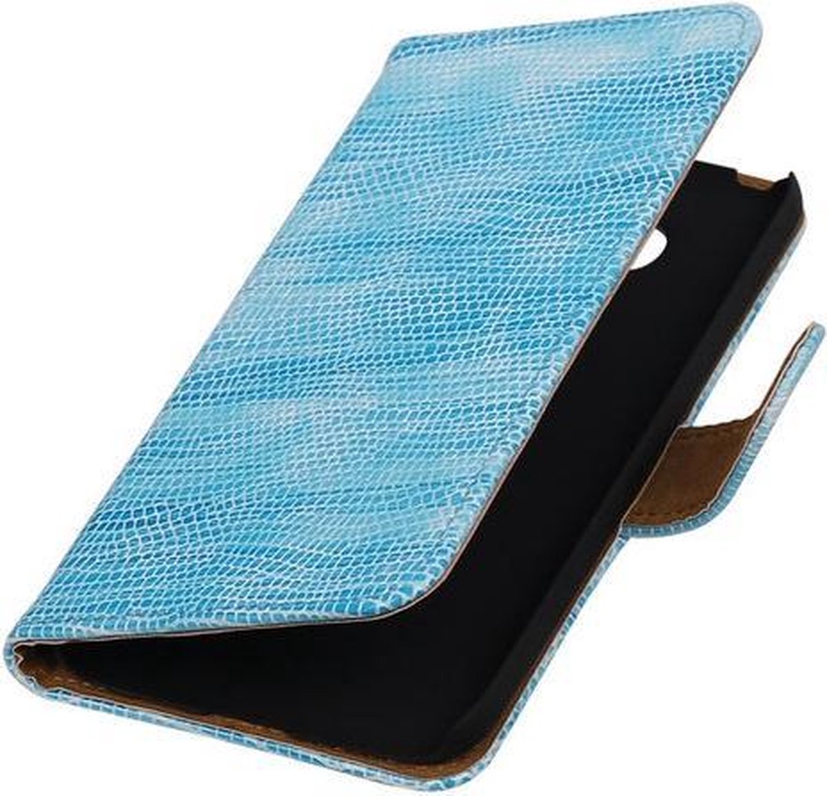 Turquoise Mini Slang booktype cover hoesje voor LG G5