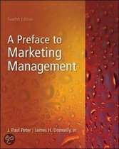 Preface To Marketing Management