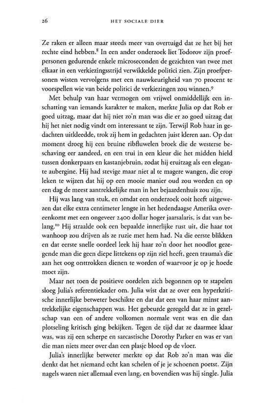 Pagina met tekst, met een paginanummer.