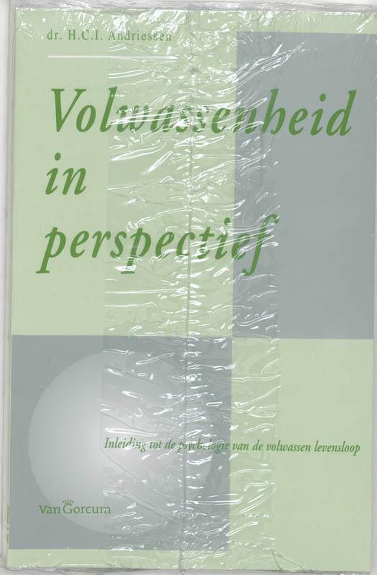 Cover van het boek 'Volwassenheid in perspectief / druk 3' van H. Andriessen