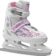 Roces Schaatsen - Maat 34-37 - Unisex - wit/roze/paars