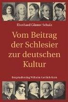 Vom Beitrag der Schlesier zur deutschen Kultur