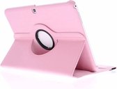 Xssive Tablet Hoes - Case - Cover 360° draaibaar voor Samsung Galaxy Tab 4 10 inch T530 T533 T535 T531 Soft Pink Licht Roze