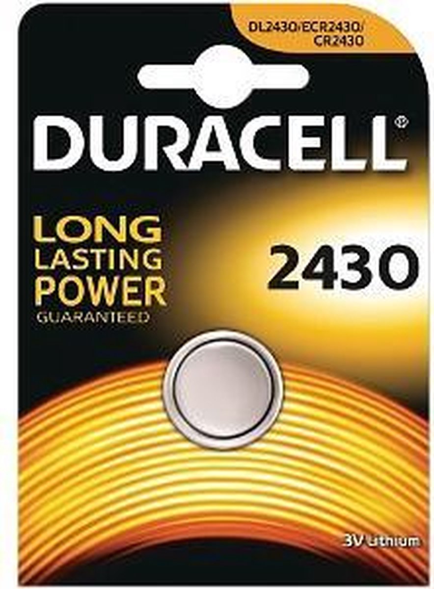 Duracell batterij Lithium DL2430 - 10 stuks