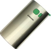 Telefoniereparatiekit Batterij cover Achterkant S7 Edge - goud