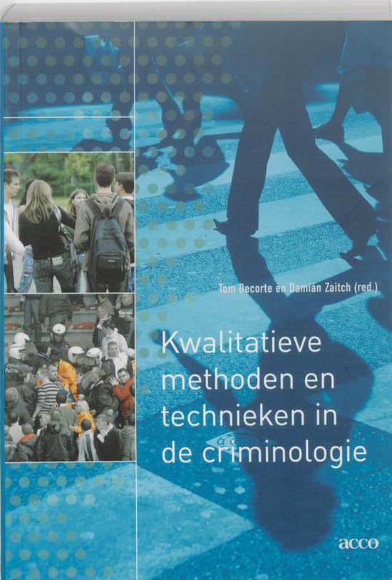 Kwalitatieve methoden en technieken in de criminologie - cover