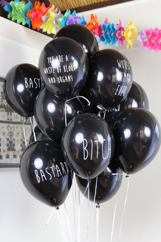 Fun Ballonnen met tekst – 24 stuks | bol.com