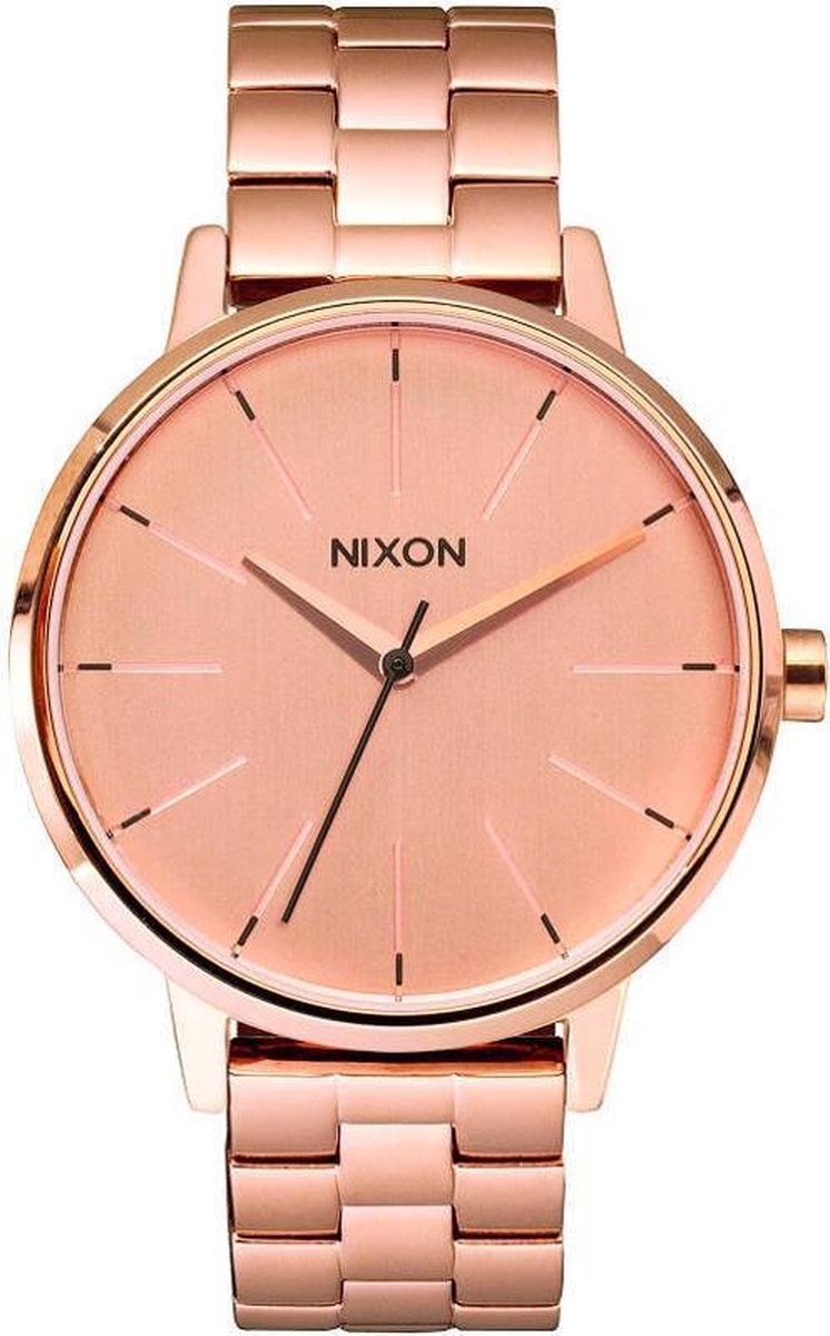 Nixon A099897 Kensington all rose gold - Horloge - 37mm - Rosé