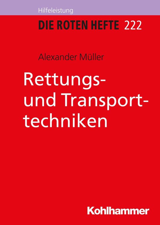 Rettungs- und Transporttechniken - cover
