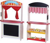 Playwood - 2 in 1 Theater en winkel met Accessoires