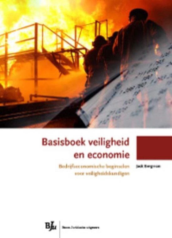 Cover van het boek 'Basisboek veiligheid en economie'