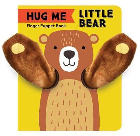 Hug Me Little Bear Finger Puppet Book, Chronicle Books 9781452175218