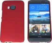HTC one M9 Hard Case Hoesje Rood Red