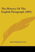 The History of the English Paragraph (1894)