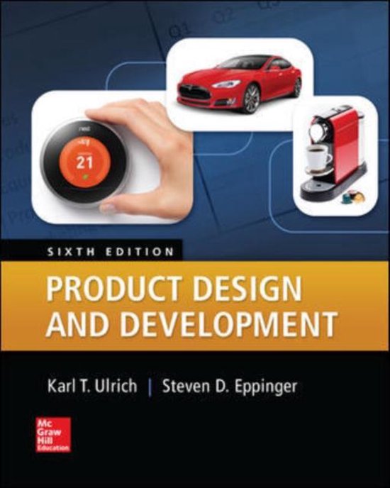 Product Design and Development - cover