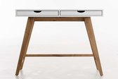 Clp San Jose Bureau - eiken frame - wit