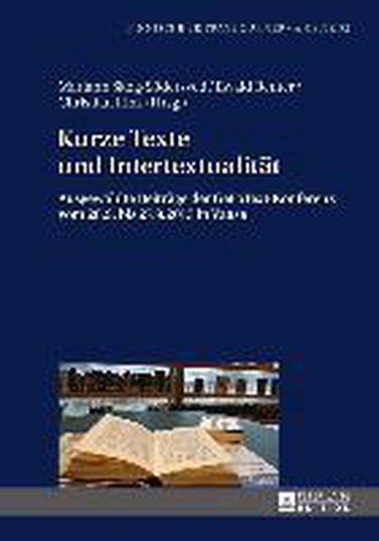 Kurze Texte und Intertextualität - cover