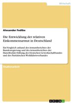 Die Entwicklung der relativen Einkommensarmut in Deutschland