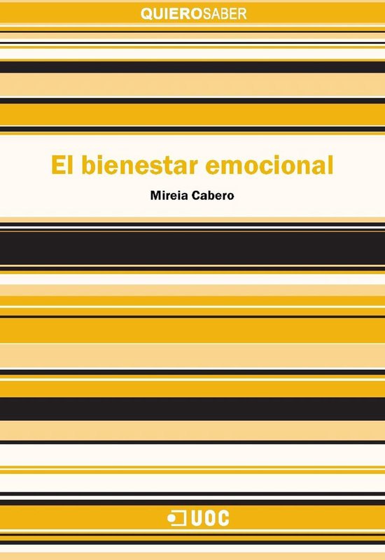 El bienestar emocional - cover