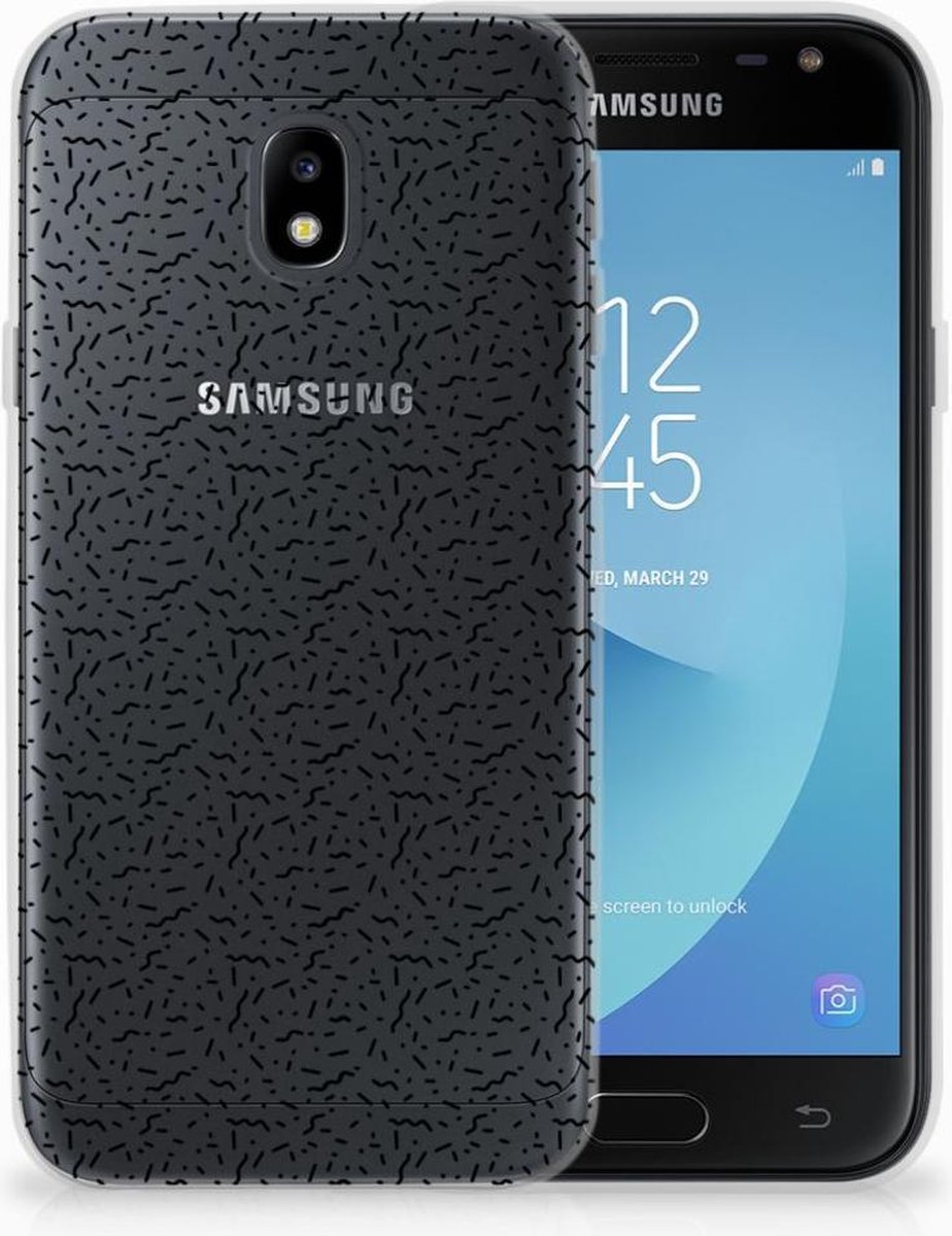 Samsung Galaxy J3 2017 TPU bumper Stripes Dots