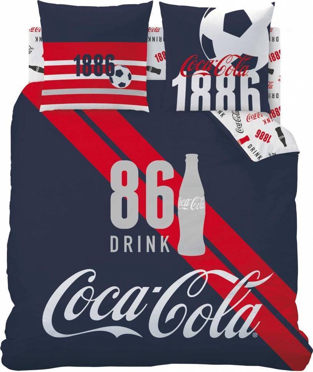 Coca Cola Sport - Dekbedovertrek - Lits Jumeaux - 240 x 220 cm - Multi