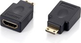 Equip 118914 tussenstuk voor kabels HDMI A HDMI C Zwart