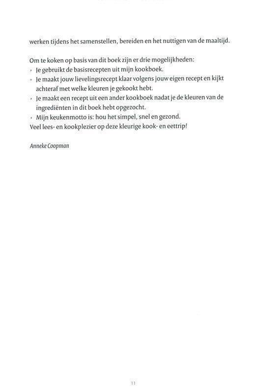 Koken Met Kleurenergie