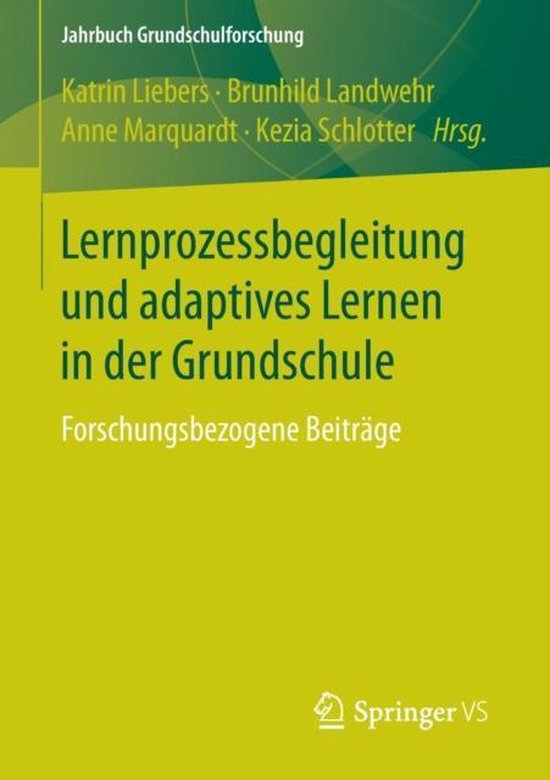 Lernprozessbegleitung und adaptives Lernen in der Grundschule ...