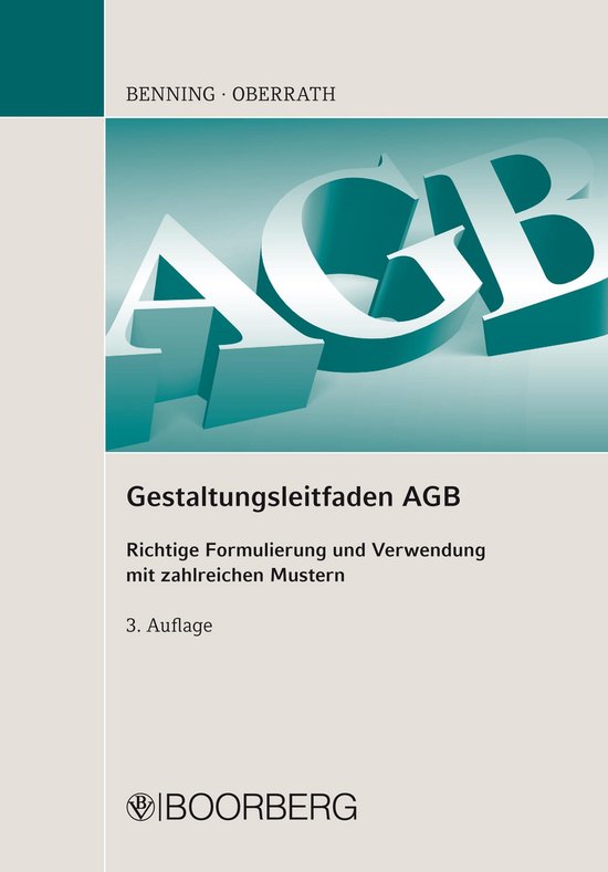Gestaltungsleitfaden AGB - cover