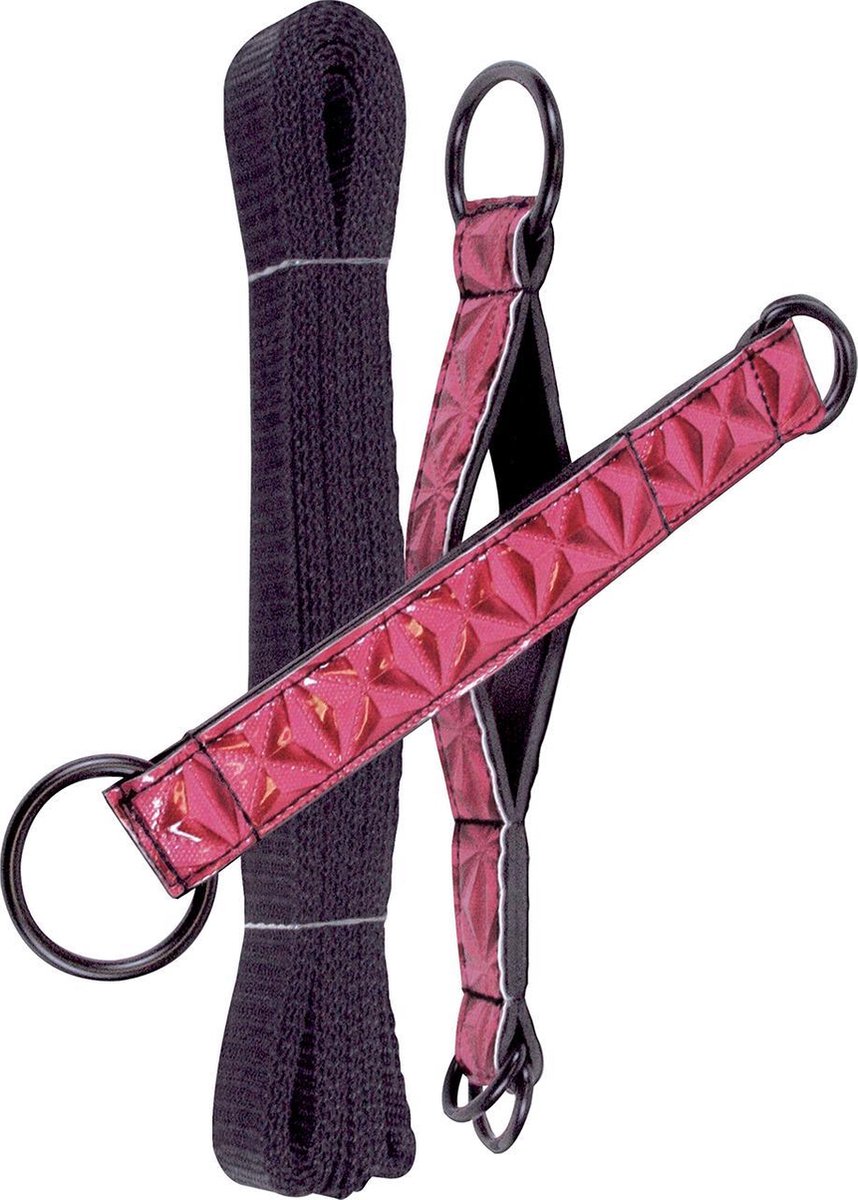 Goedkoopste Bed Restraint Straps - Pink - handboeien