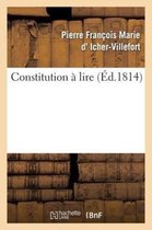 Sciences Sociales- Constitution À Lire