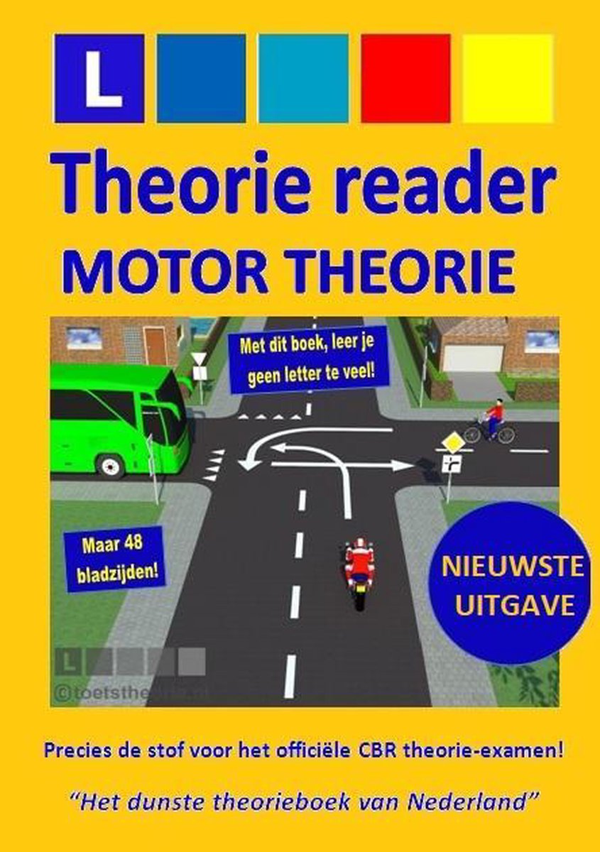 Theorie Reader MOTOR (A) 2021 - motor rijbewijs - motortheorie