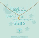 Heart to Get - S Moon Gold Ketting N247SMO15G
