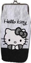 Hello Kitty Knipportemonne Zwart/zilver