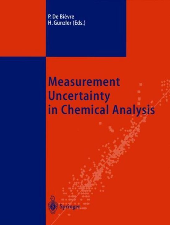 Measurement Uncertainty in Chemical Analysis 9783540439905 P. De