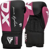 RDX Sports Rex F4 Bokshandschoenen - Boxing Gloves - Sparring - Vechtsporthandschoenen - Boksen - Roze - 12 oz