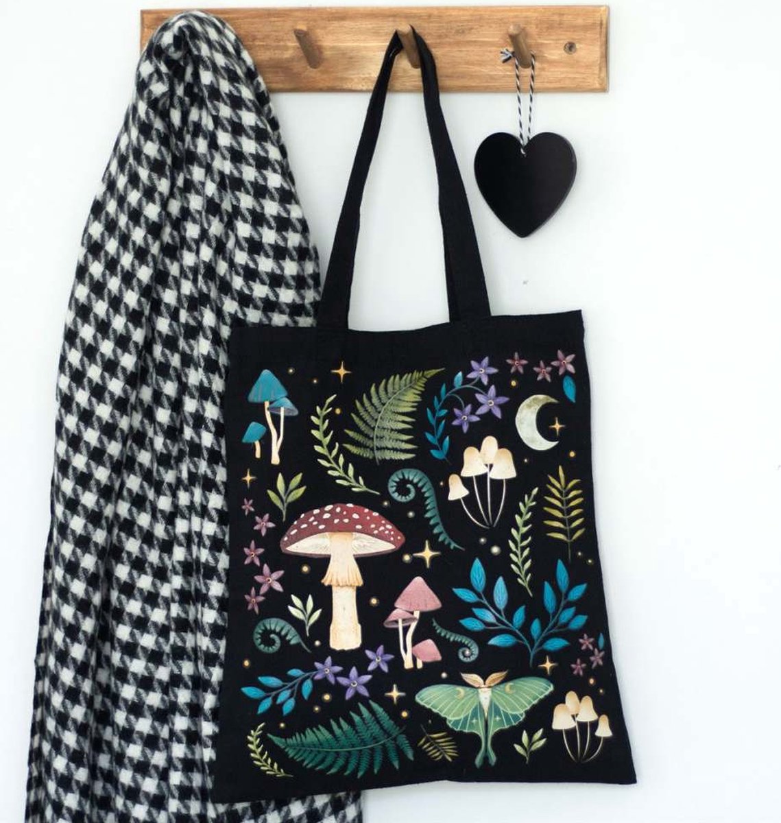Something Different - Dark Forest Print Tote bag