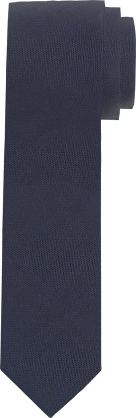 OLYMP smalle stropdas - marineblauw - Maat: One size