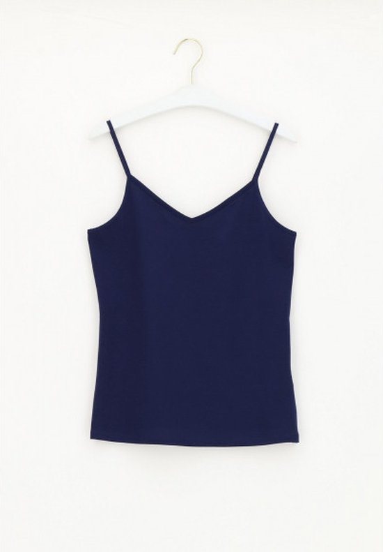 Oroblu Perfect Line Cotton Top Blauw M