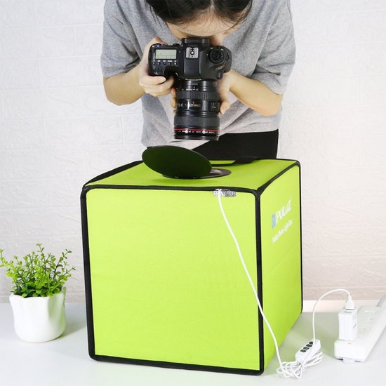Boîte à Lumière 25cm-PULUZ-Boîte à lumière portable pour studio photo,kit de tente de prise de