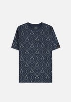 Assassin's Creed - Assassin's Creed Mirage - All Over Print Heren T-shirt - XL - Blauw