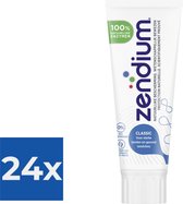 Zendium Tandpasta Classic 75 ml - Voordeelverpakking 24 stuks