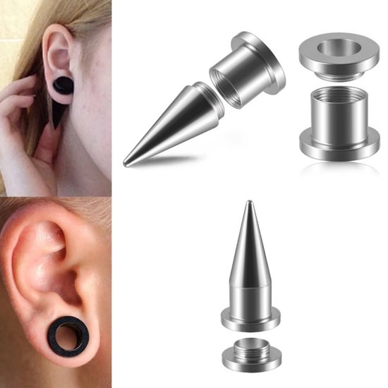 Cône 5 mm - ensemble tunnel argent