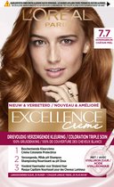 L'Oreal Paris Excellence Crème 7.7 - Honingbruin - Permanente Haarkleuring