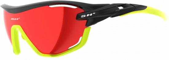 Sh+ Rg 5400 Zonnebril Zwart Yellow Revo Red/CAT3