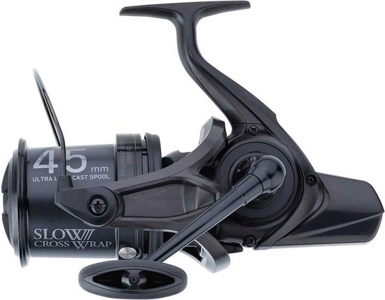 Daiwa 20 Crosscast Spod 45 SCW - 5000C QD - Big Pit Molen - Zwart - 610 gr - 5.5:1 lagers - Zwart